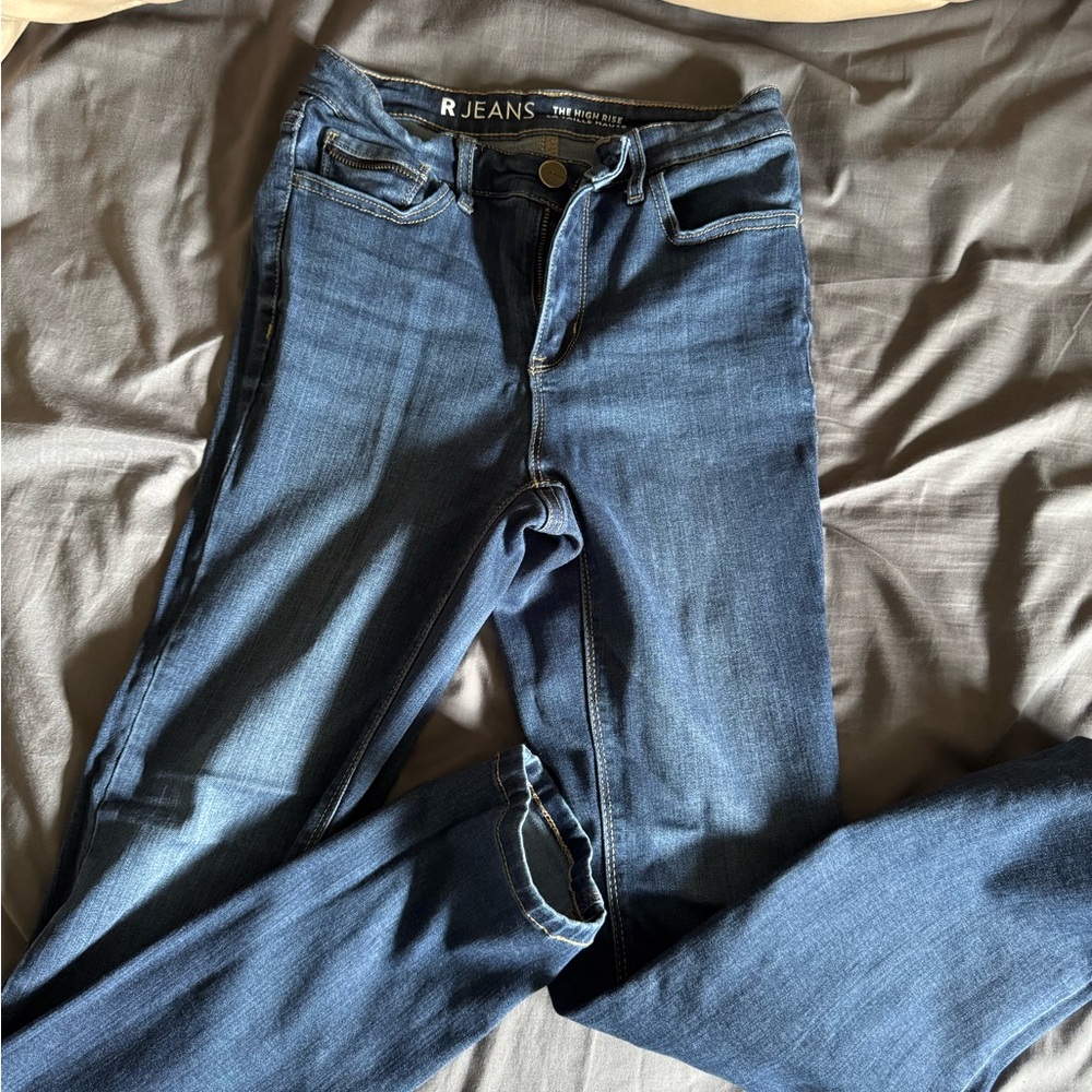 Pick 2 for $15! Reitmans Blue Skinny Jeans high rise